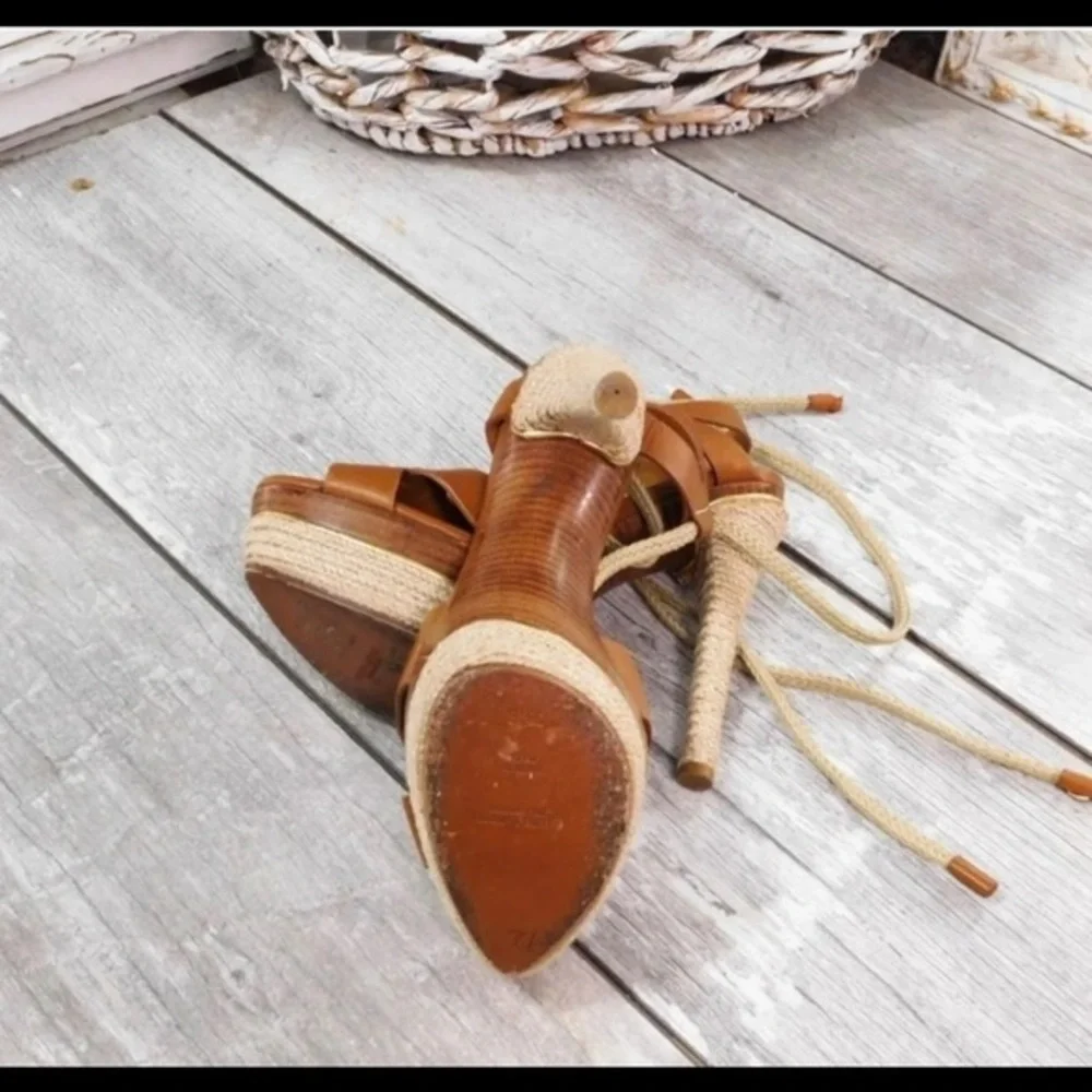 Ralph Lauren Josette Platform Sandals - Picture 4 of 6